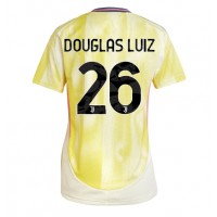 Juventus Douglas Luiz #26 Vonkajší Ženy futbalový dres 2024-25 Krátky Rukáv